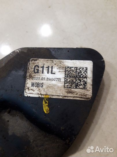 Кожух тормозного диска (передний, левый)