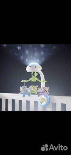 Мобиль на кроватку fisher price