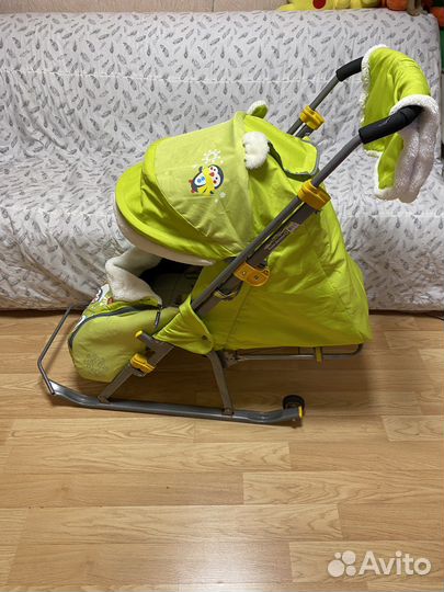 Санки коляска ника