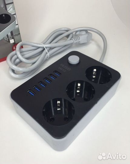 Сетевой фильтр с 6usb пилот (новый)