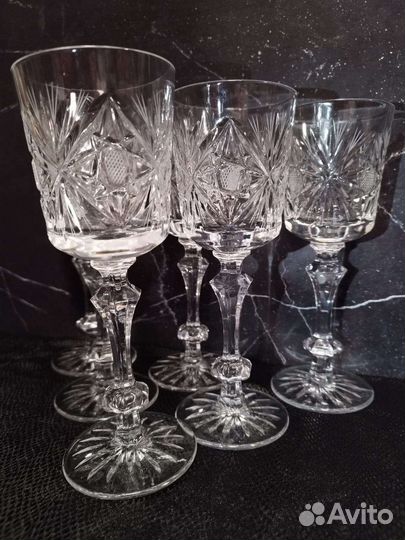 Хрустальные фужеры