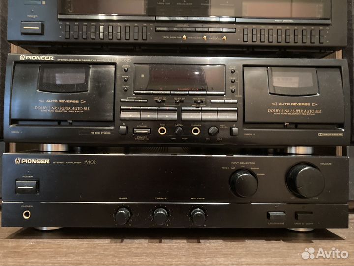 Музыкальная стойка Pioneer, акустика S-90F