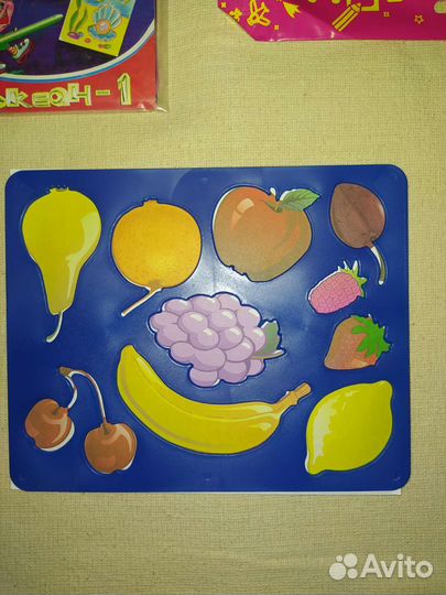 Набор трафаретов для детей + фломастеры В подарок