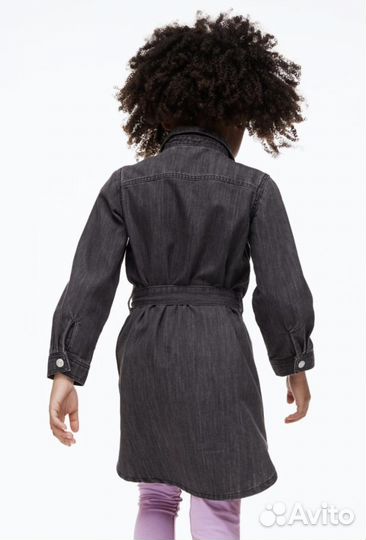 Джинсовое платье детское новое HM