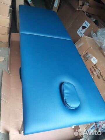 Массажный стол складной кушетка Optima SLR-7 синий