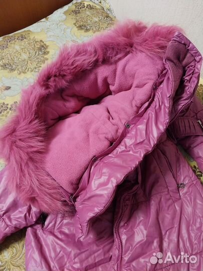 Куртка зимняя для девочки 146 152