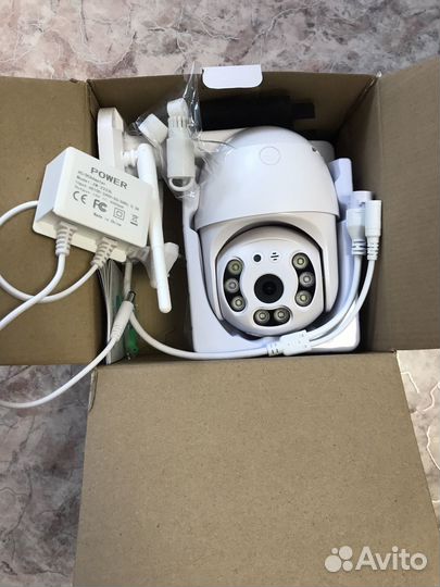 Камера видеонаблюдения WI-FI и камера 4G с SIM 5mp