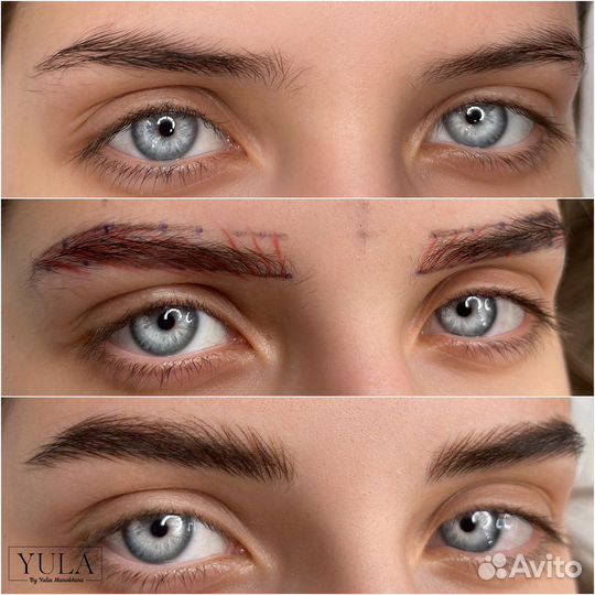 Татуаж бровей