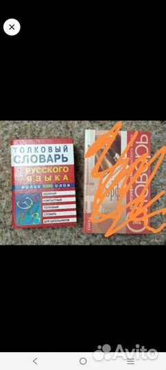 Орфографический словарь и толковый словарь