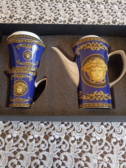 Чайник заварочный фарфоровый набор