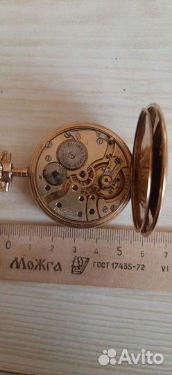 Часы карманные Audemars золото