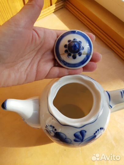 Чайник гжель СССР