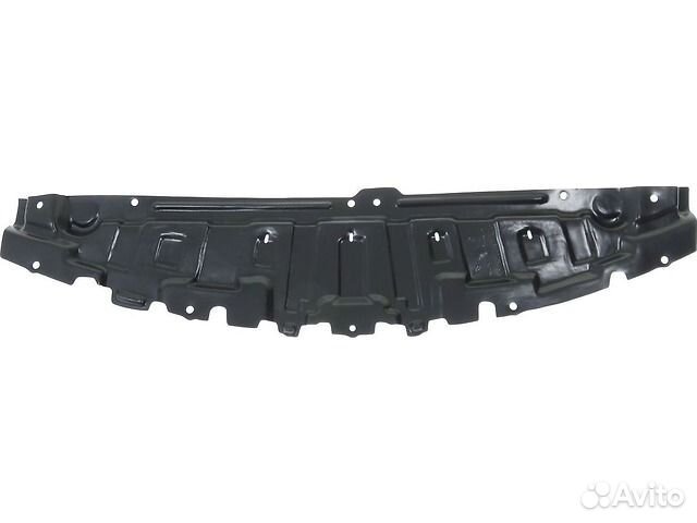 Защита переднего бампера передняя часть 3 (Axela)