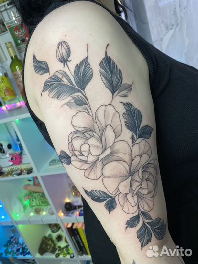 Татуировка/тату/художественная татуировка