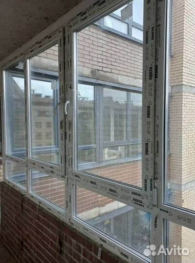 Остекление окон и балконов пвх