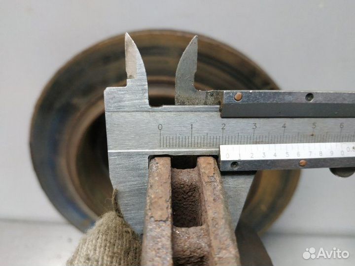 Диск тормозной задний Jeep Grand Cherokee WK2