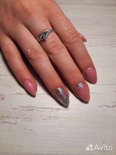 Маникюр+гель лак