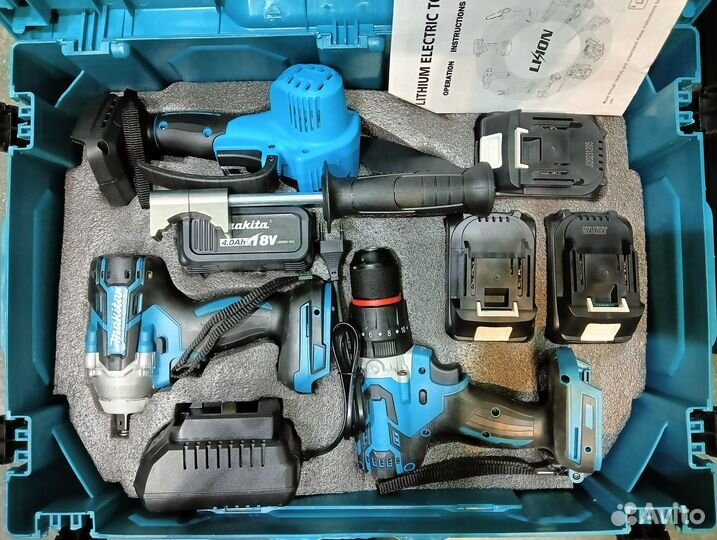 Набор инструментов Makita 6 в 1