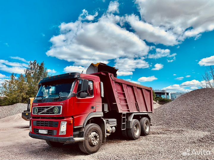 Щебень, грунт, песок