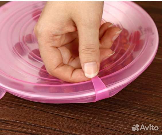 Набор силиконовых крышек