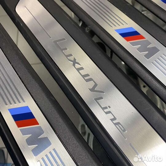 Накладка порога бмв х3 х4 2020г