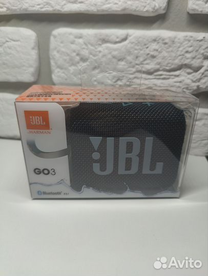 Колонка Jbl Go 3 новая чек