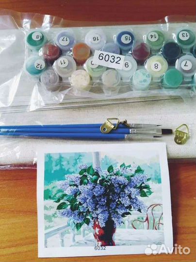 Картина по номерам новая