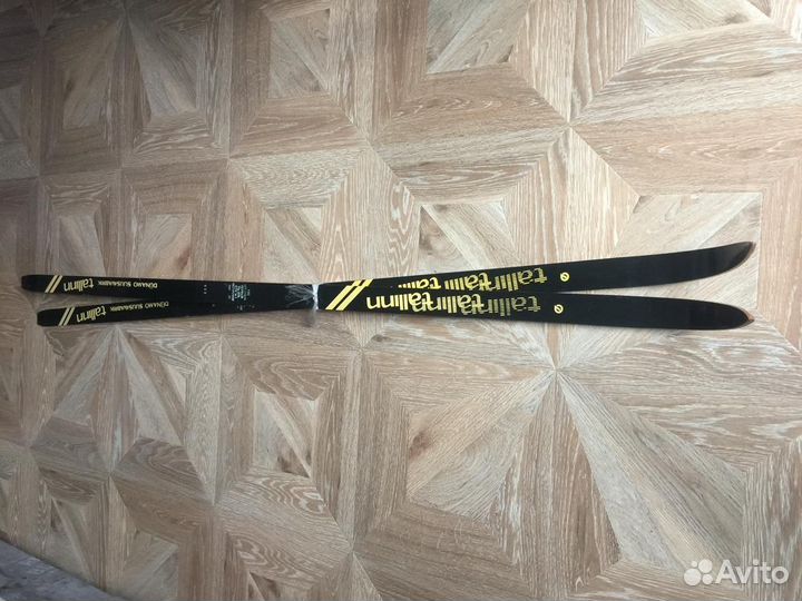 Винтажные лыжи Tallinn Dunamo ussr 1988 новые