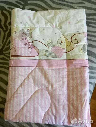 Детское одеяло в кроватку