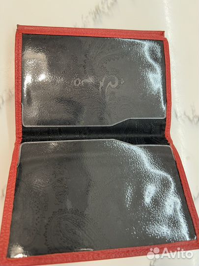 Бумажник водителя женский кожаный