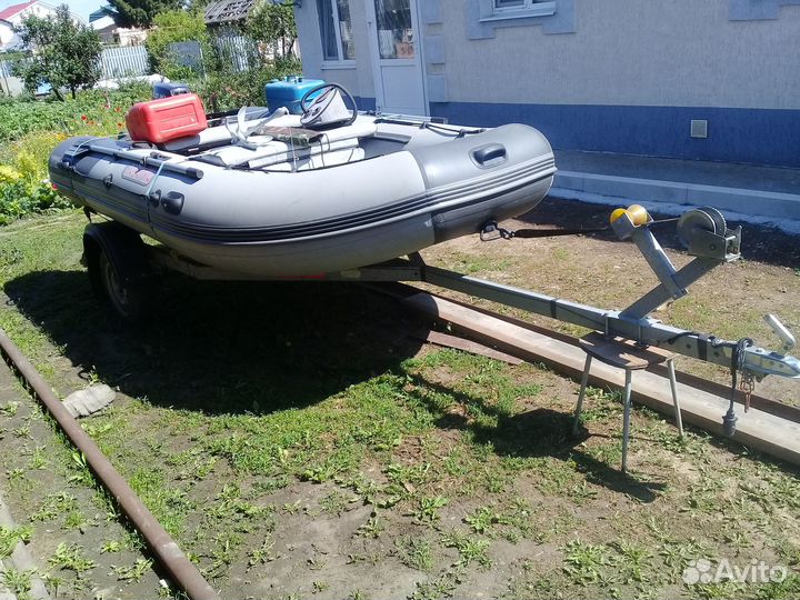 Лодка из пвх надувная посейдон серии касатка-385