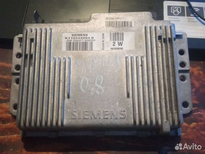 Блок эбу на daewoo matiz