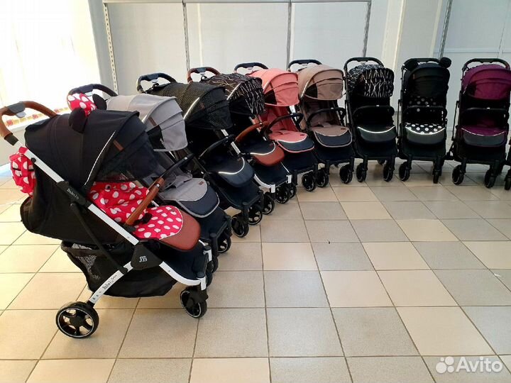 Складные прогулочные коляски