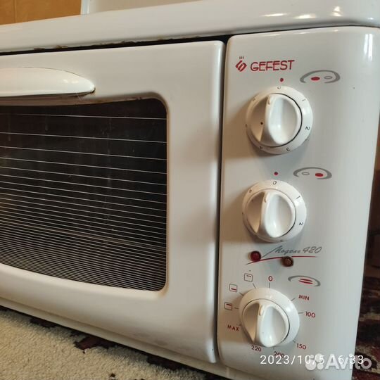 Электрическая плита с духовкой Гефест 420