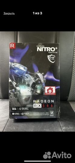 Видеокарты Sapphire RX 580 8gb