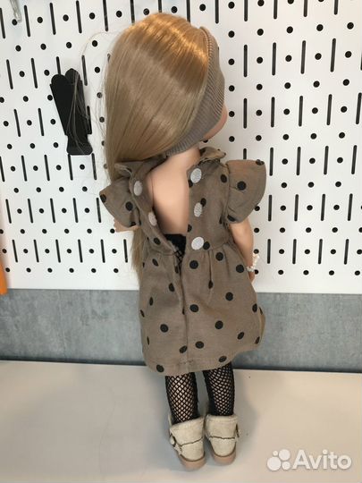 Платье+ повязка на куклу Паола Рейна