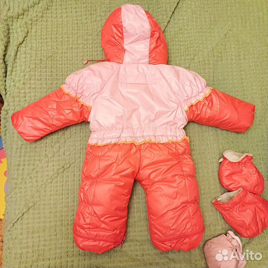 Комбинезон-трансформер на овчине 68-80-86