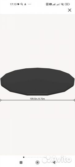 Тент для бассейна