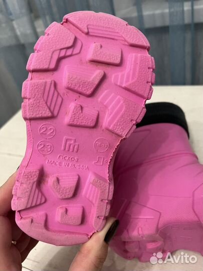 Сапоги резиновые эва Нордман 22-23