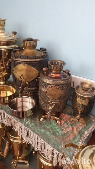 Декоративный самовар для антуража авторская работа