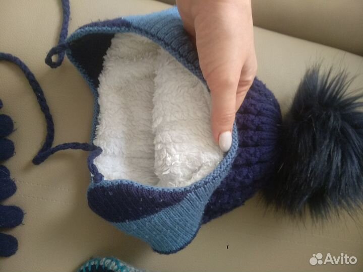 Шапки варежки перчатки