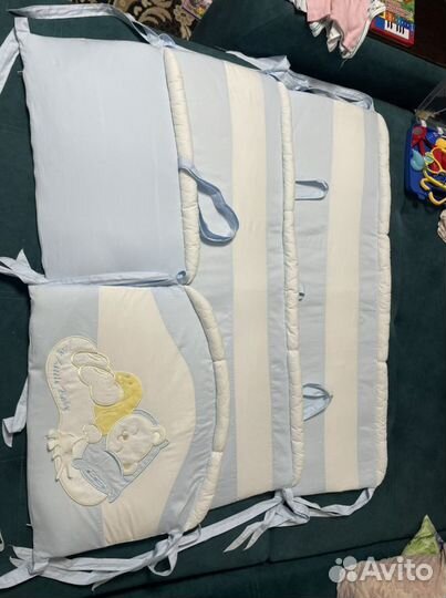 Бортики в детскую кроватку