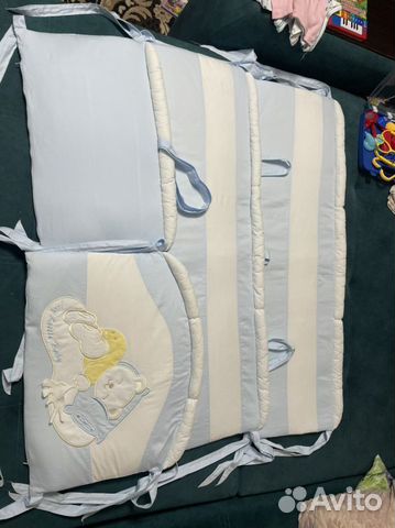 Бортики в детскую кроватку