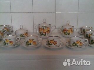 Чайный сервиз новый