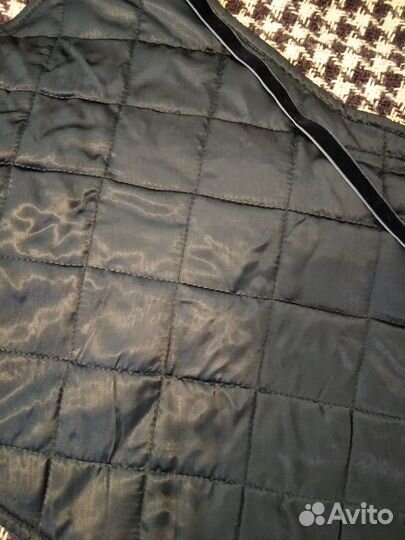 Баска ручной работы из бархата в тëмно-синем цвете