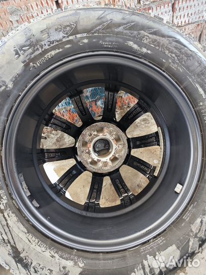 Литые диски R17 5x114.3/ со 66.1 Резина в подарок