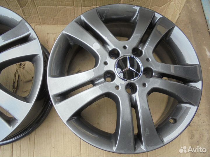 Оригинальные литые диски Mercedes B W169 6J R16