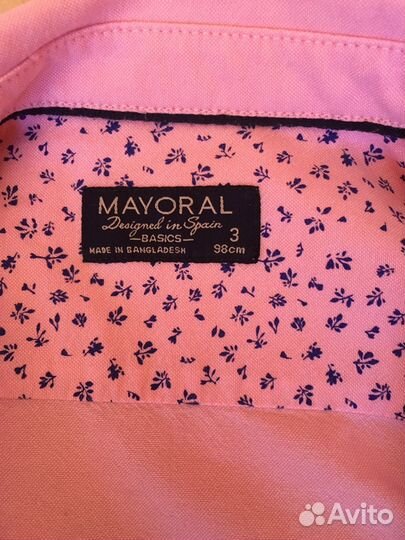Рубашка Mayoral