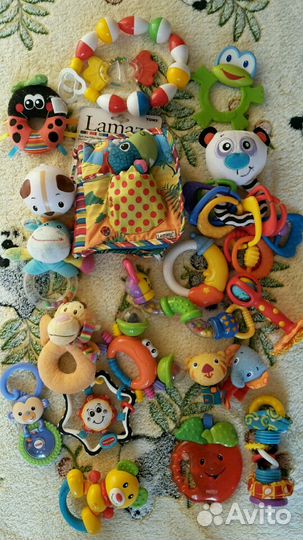 Игрушки пакетом 0+