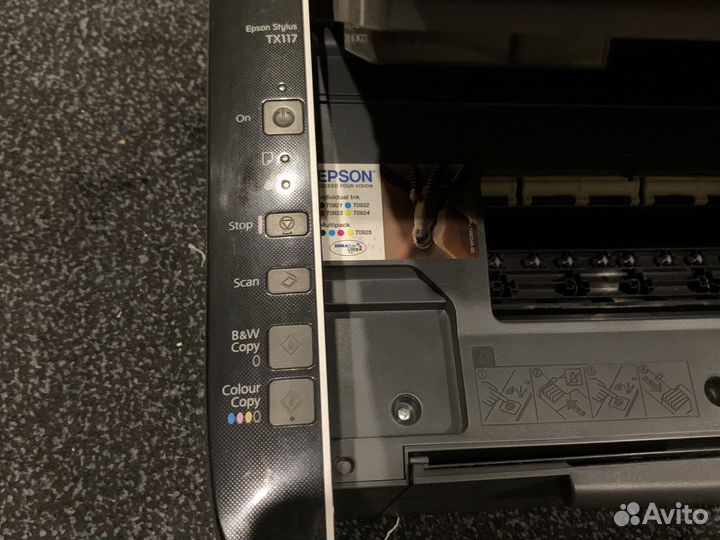 Цветной принтер Epson stylus TX117